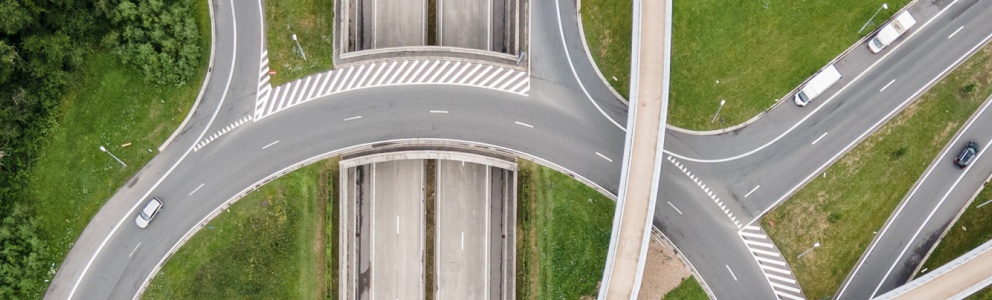 Highway in Belgium